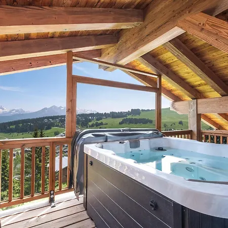 Appartamento De Luxe Avec Sauna Et Jacuzzi Aux Saisies - Fr-1-809-14